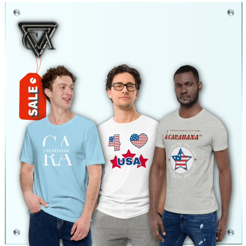 T-Shirts For Men 👘 - Carauana Store