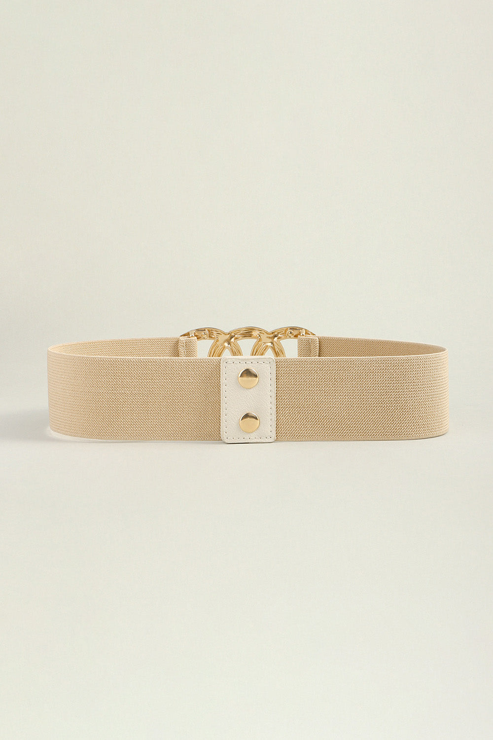 Zinc Alloy Buckle Elastic Wide Belt Carauana Store