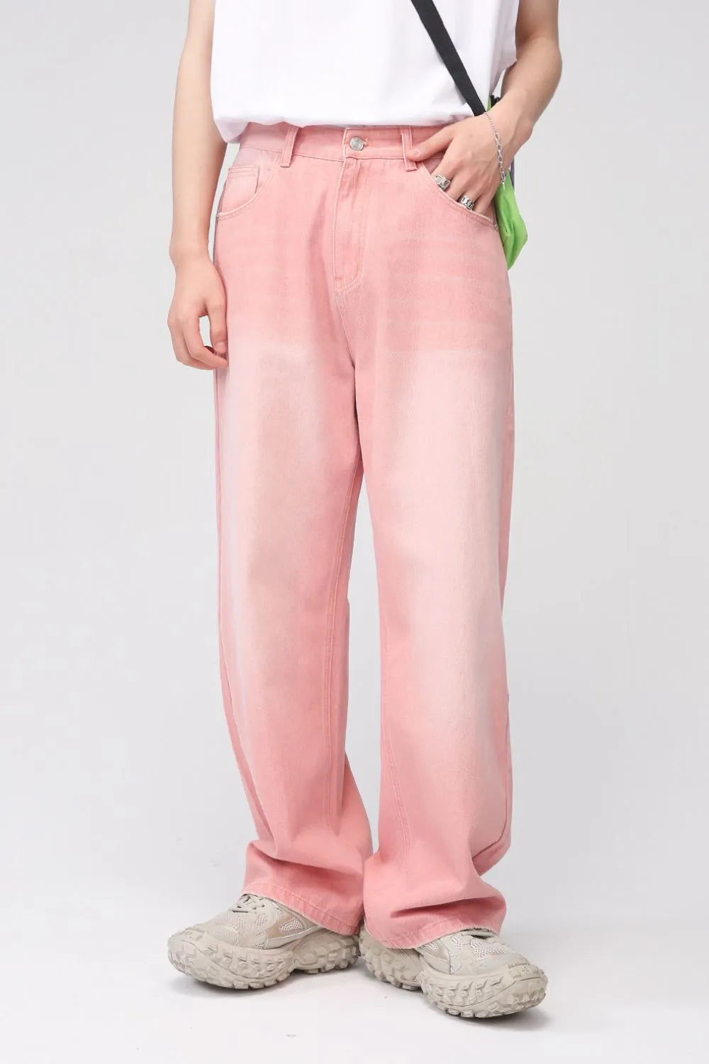 Pocketed Baggy Jeans Carauana Store