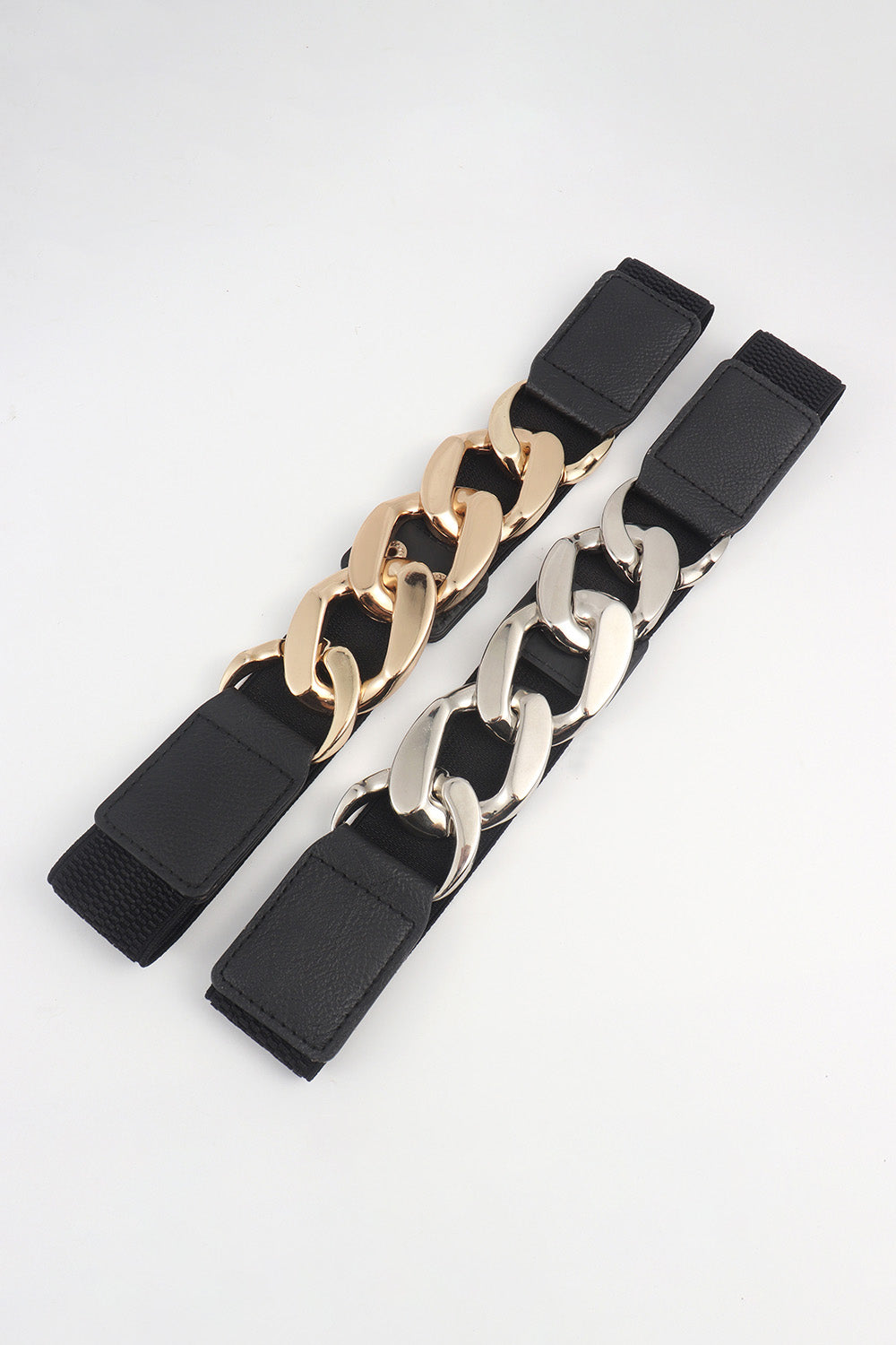 Chain Detail Elastic Belt Carauana Store