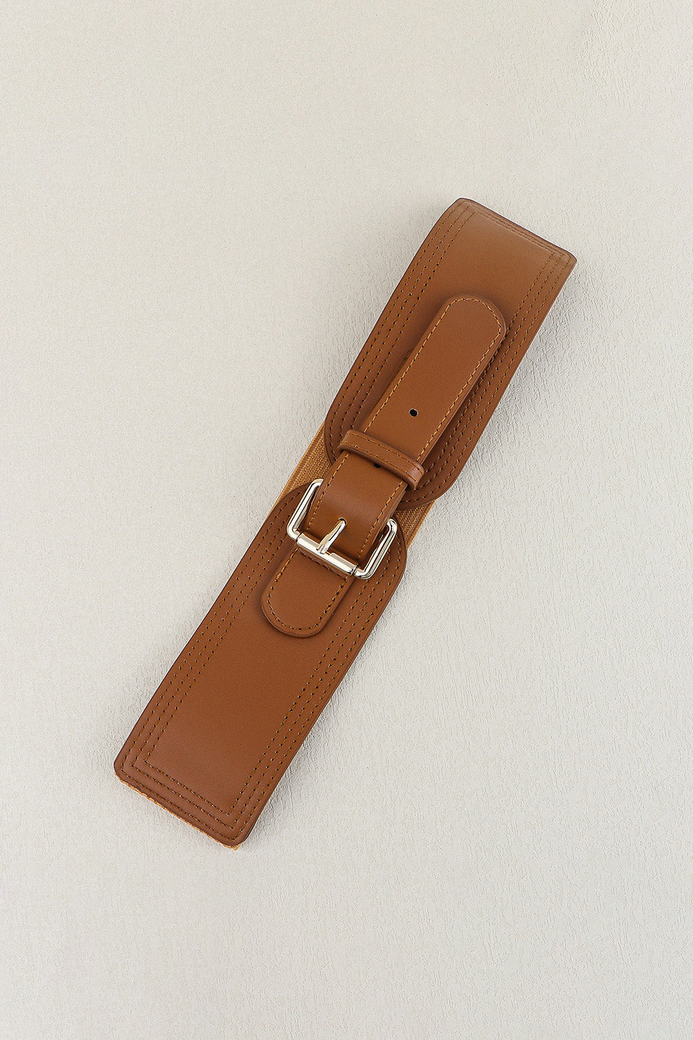 Elastic Wide PU Belt Carauana Store