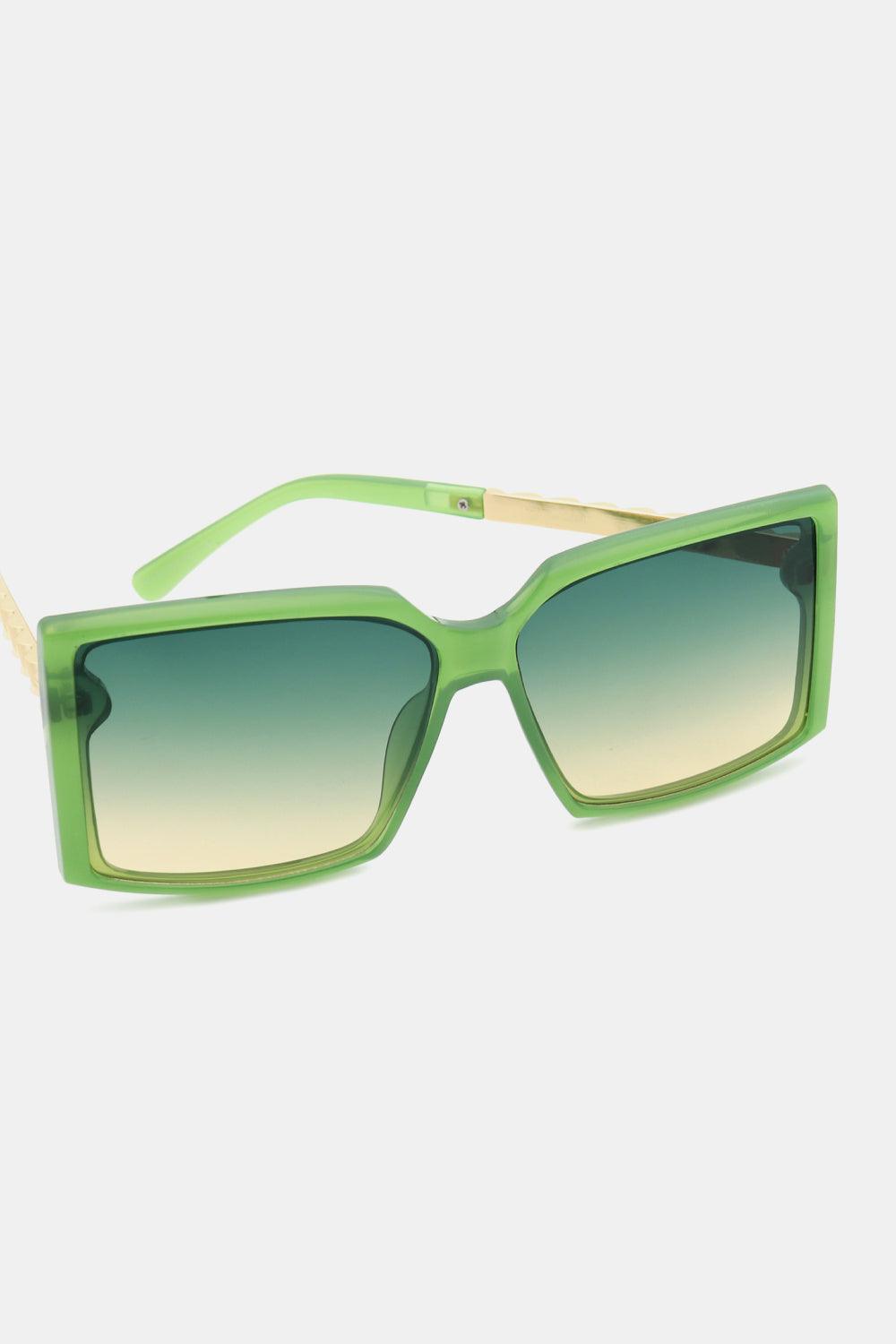 Polycarbonate Frame Square Sunglasses Carauana Store
