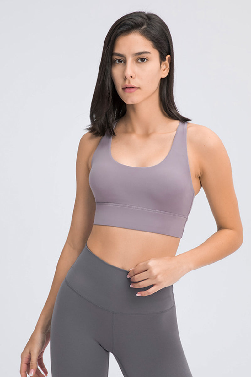 Millennia Eight Strap Sports Bra Carauana Store