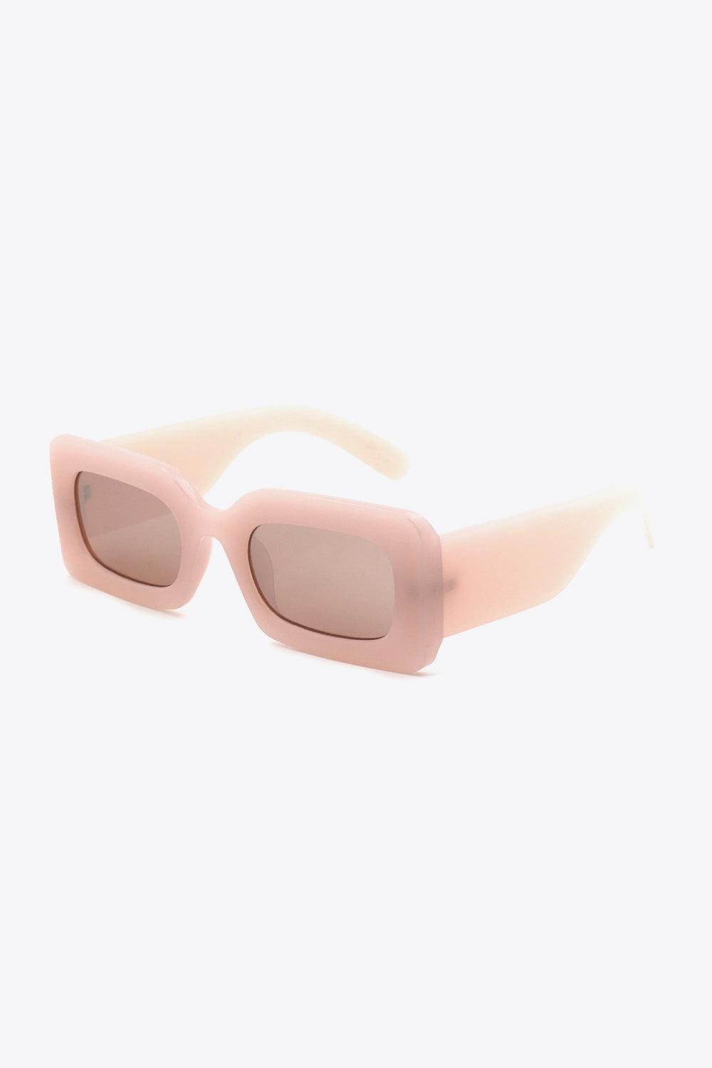 Polycarbonate Frame Rectangle Sunglasses Carauana Store