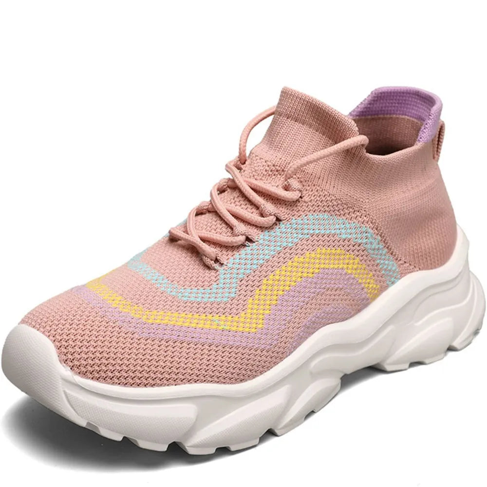 Round Toe Platform Athletic Carauana Store