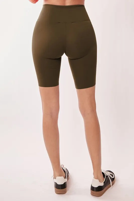 Davi & Dani High Waisted Biker Leggings Carauana Store