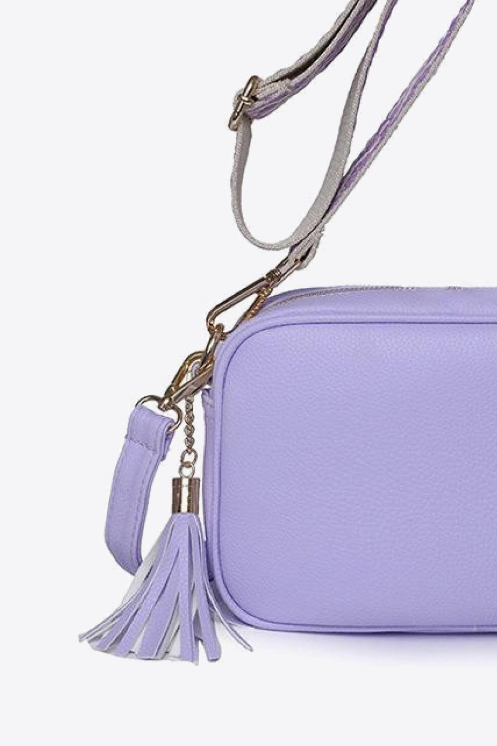 PU Leather Tassel Crossbody Bag Carauana Store