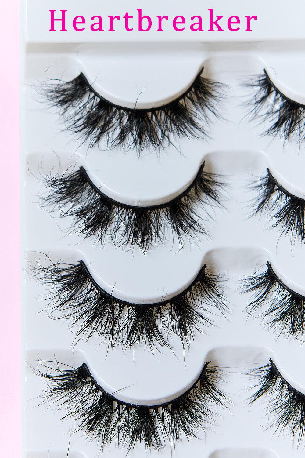 SO PINK BEAUTY Mink Eyelashes 5 Pairs Carauana Store
