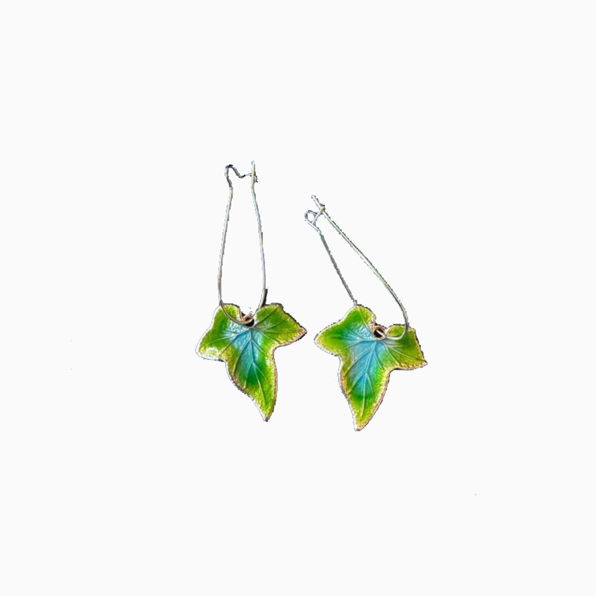 Alloy Leaf Drop Earrings Carauana Store