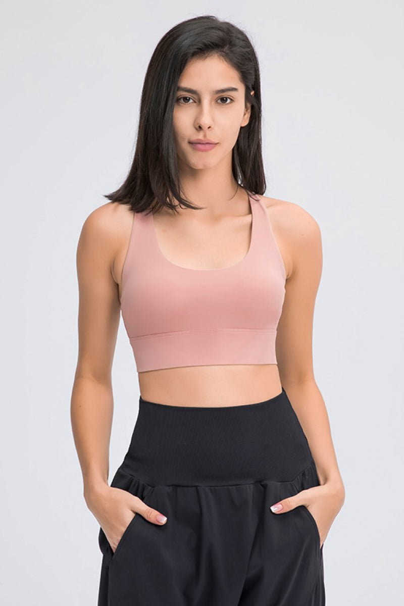 Millennia Eight Strap Sports Bra Carauana Store
