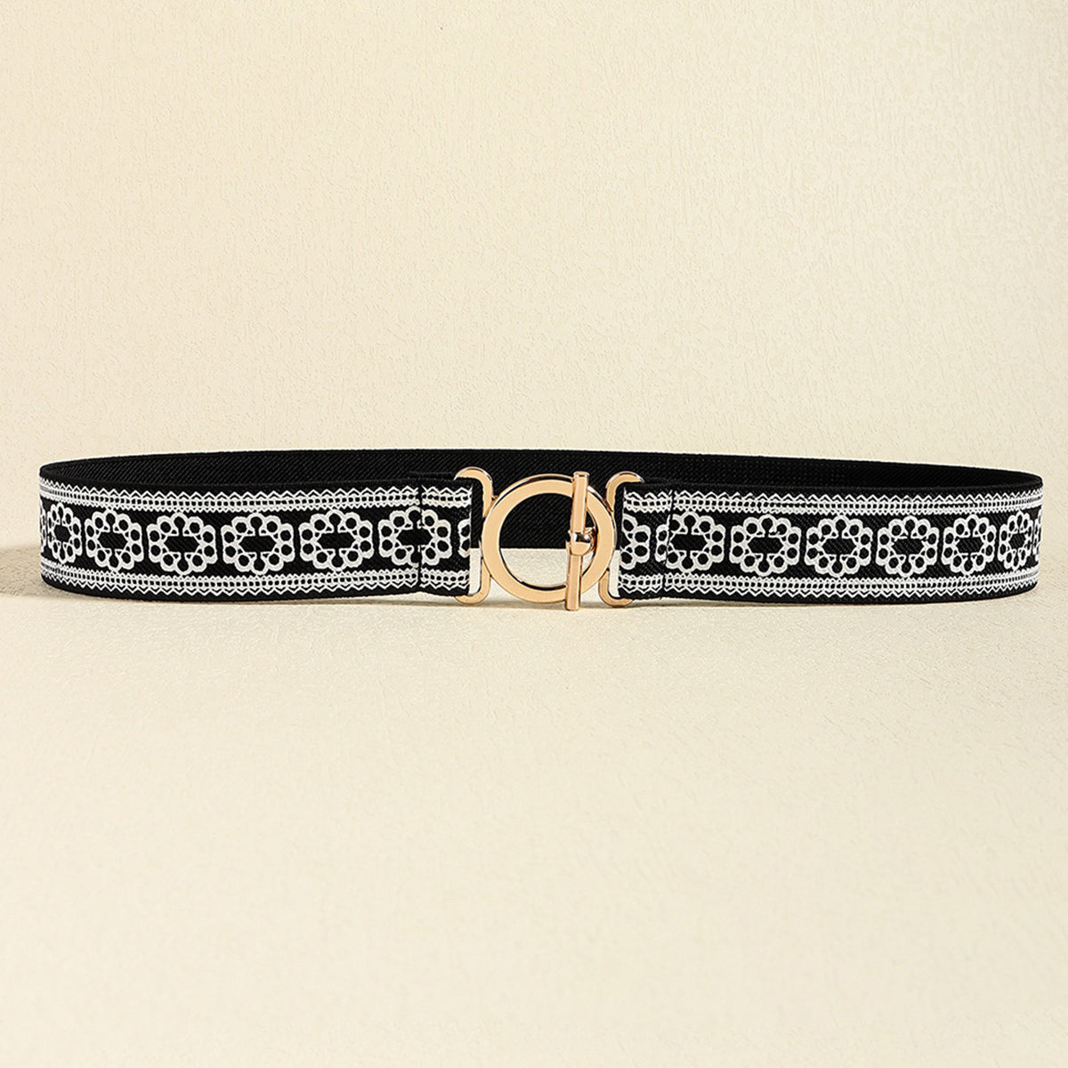 Toggle Clasp Elastic Belt Carauana Store