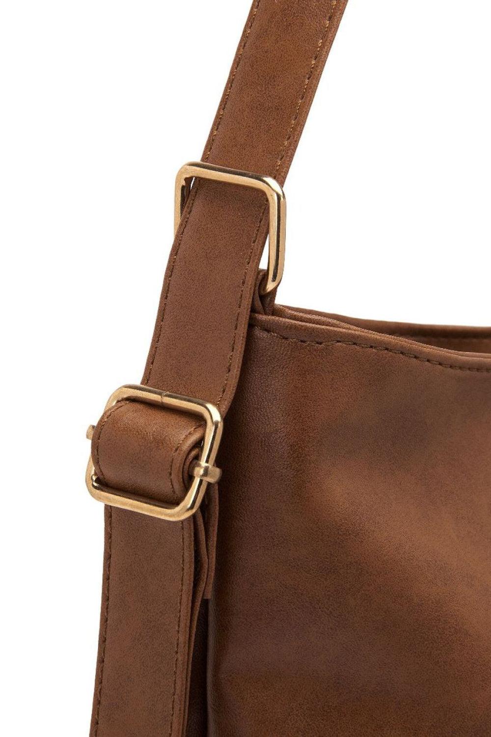 Large PU Leather Crossbody Bag Carauana Store