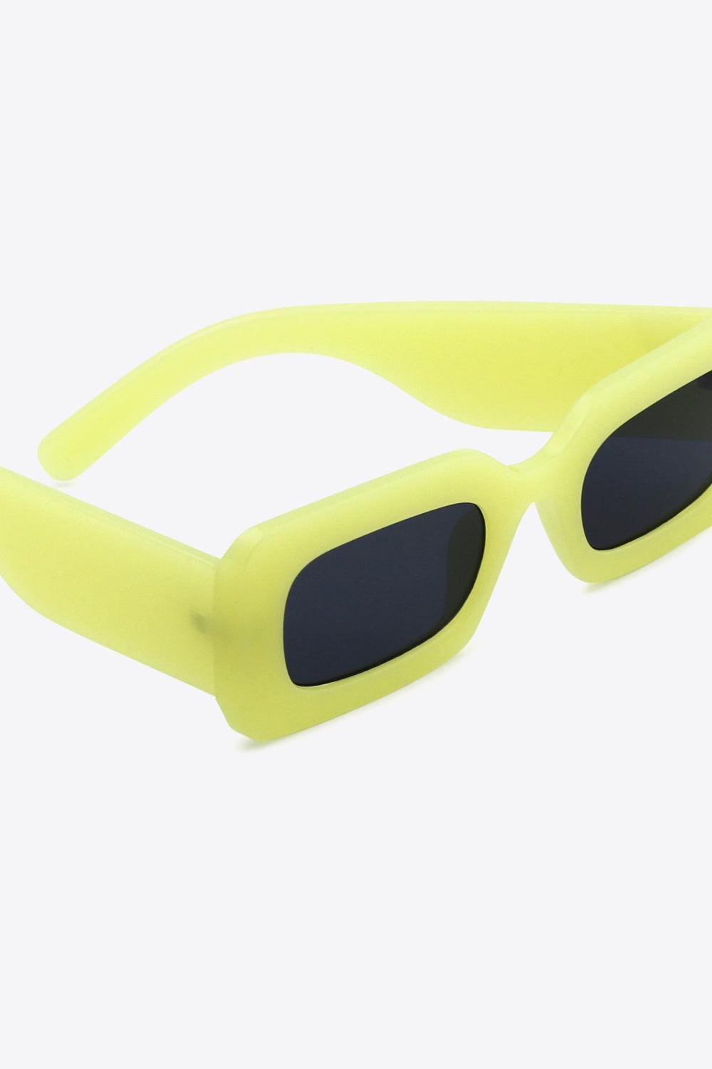 Polycarbonate Frame Rectangle Sunglasses Carauana Store
