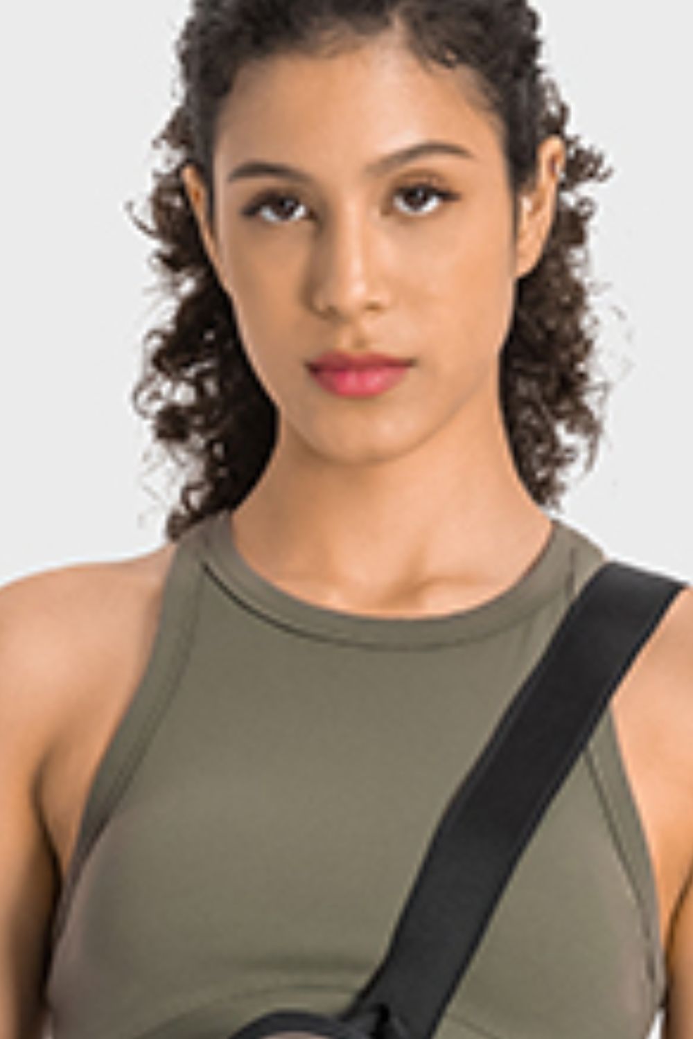 Millennia Racerback Cropped Sports Tank Carauana Store