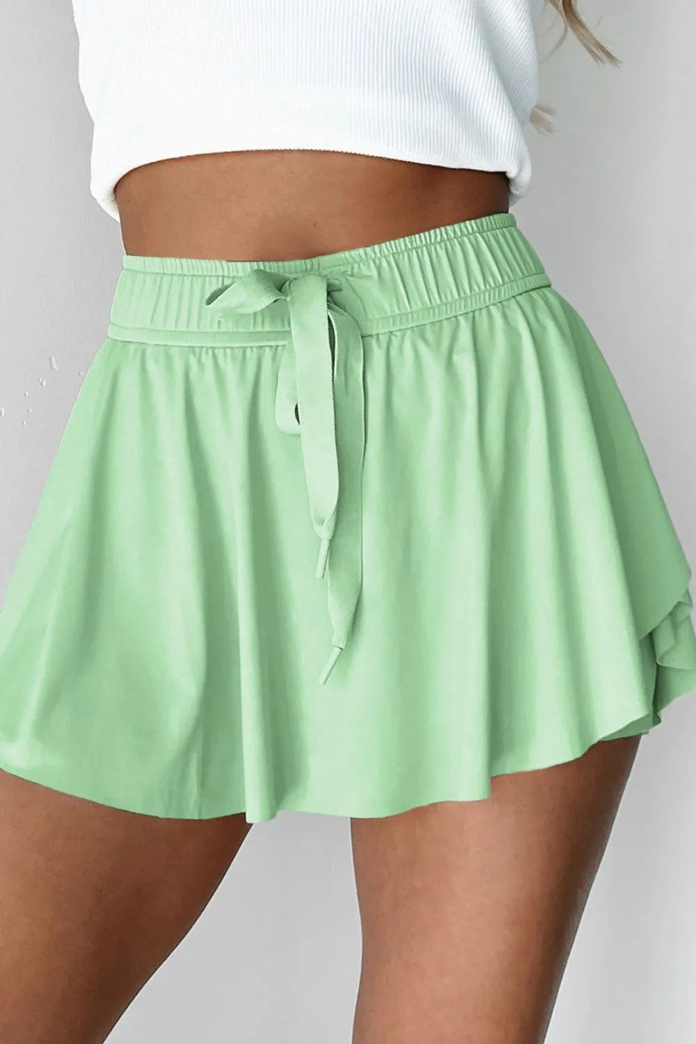 Drawstring Active Skorts Carauana Store