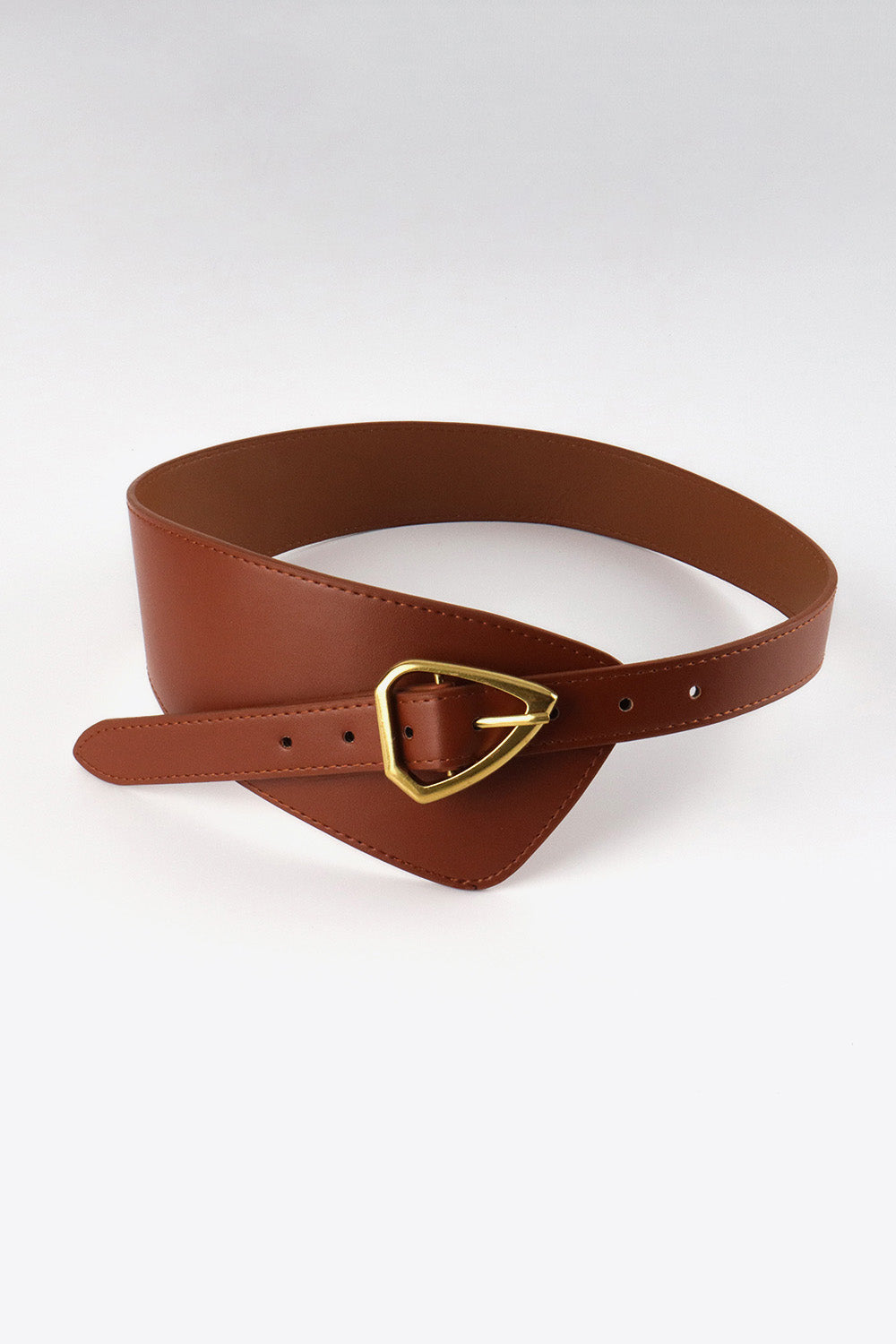 Irregular PU Leather Belt Carauana Store