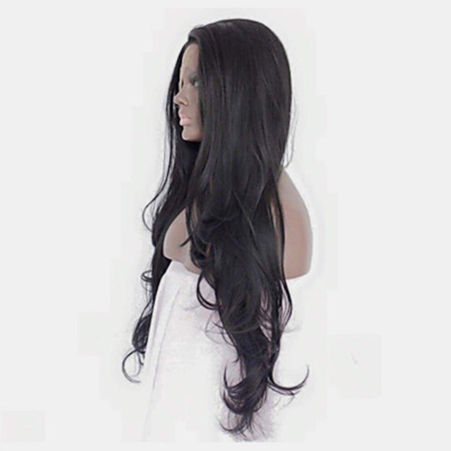 13*3" Lace Front Wigs Synthetic Long Wavy 24" 130% Density Carauana Store