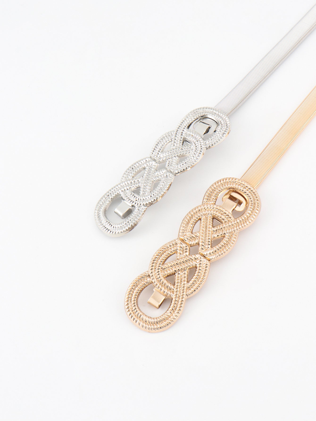 Knot Buckle Metal Belt Carauana Store