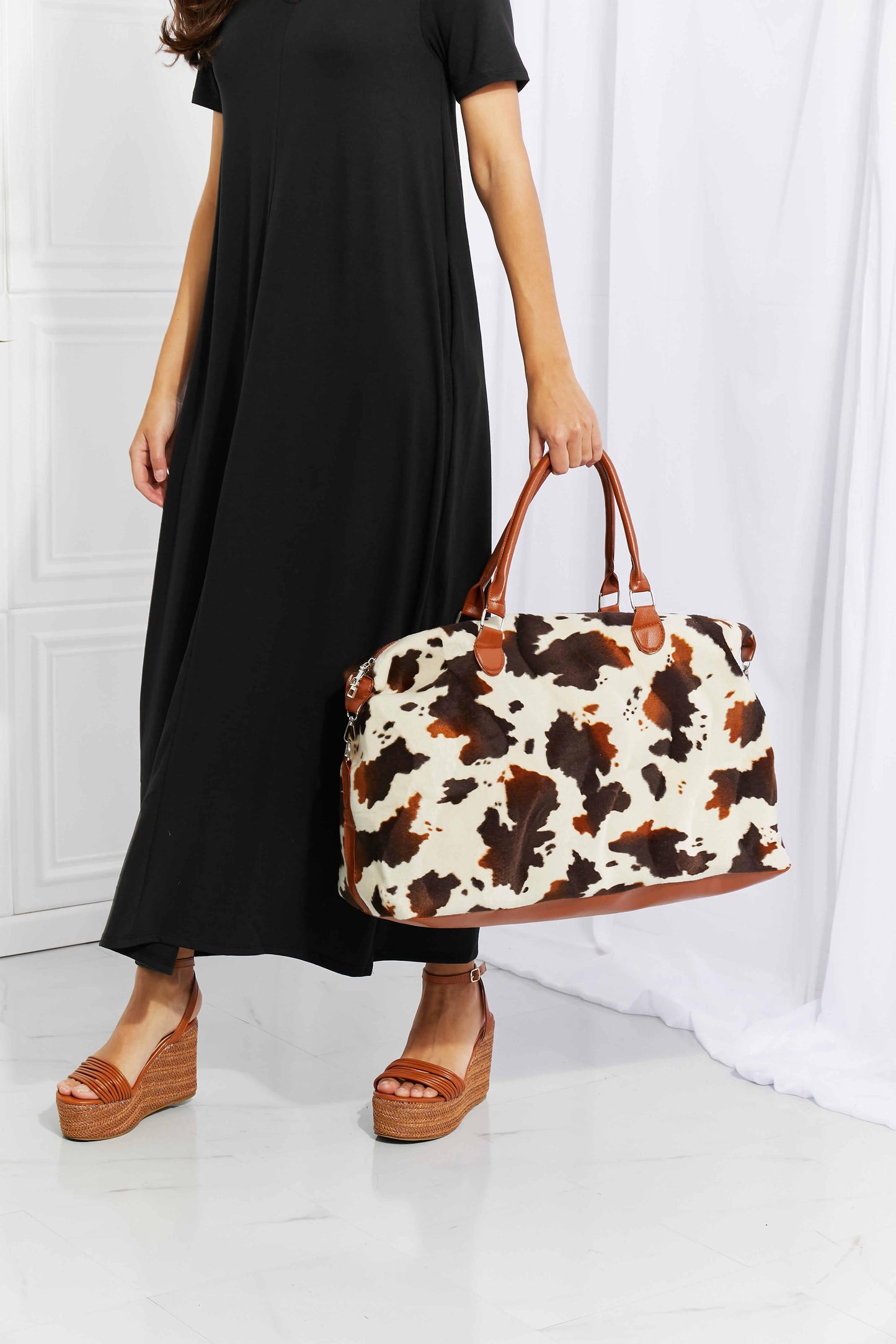 Animal Print Plush Weekender Bag Carauana Store