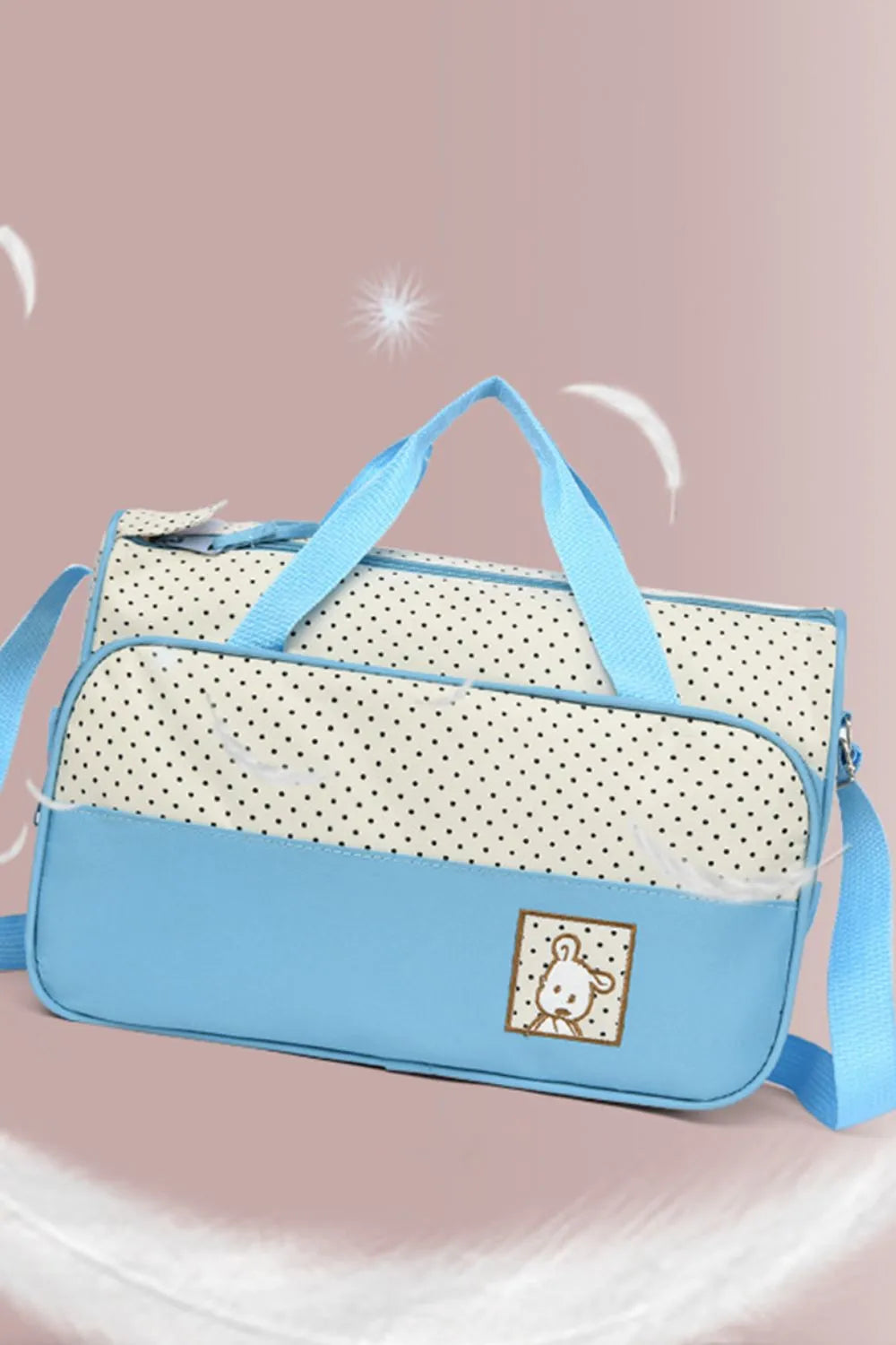 Oxford Cloth Contrast 4 Piece Bag Set Carauana Store