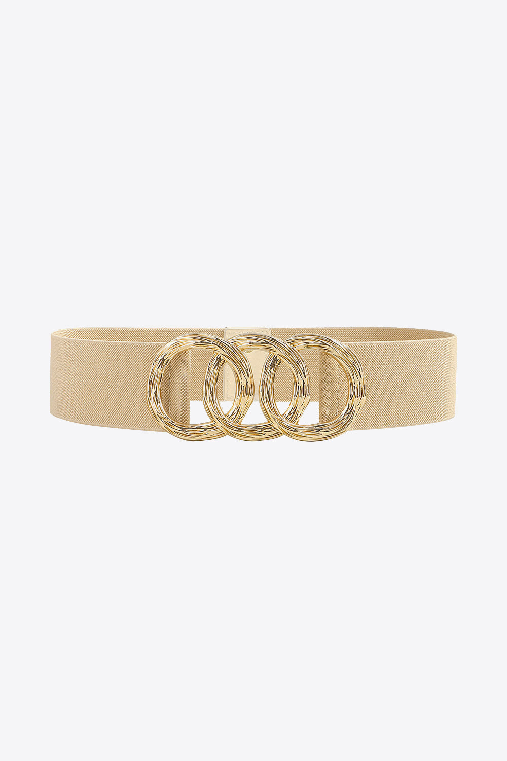 Zinc Alloy Buckle Elastic Wide Belt Carauana Store