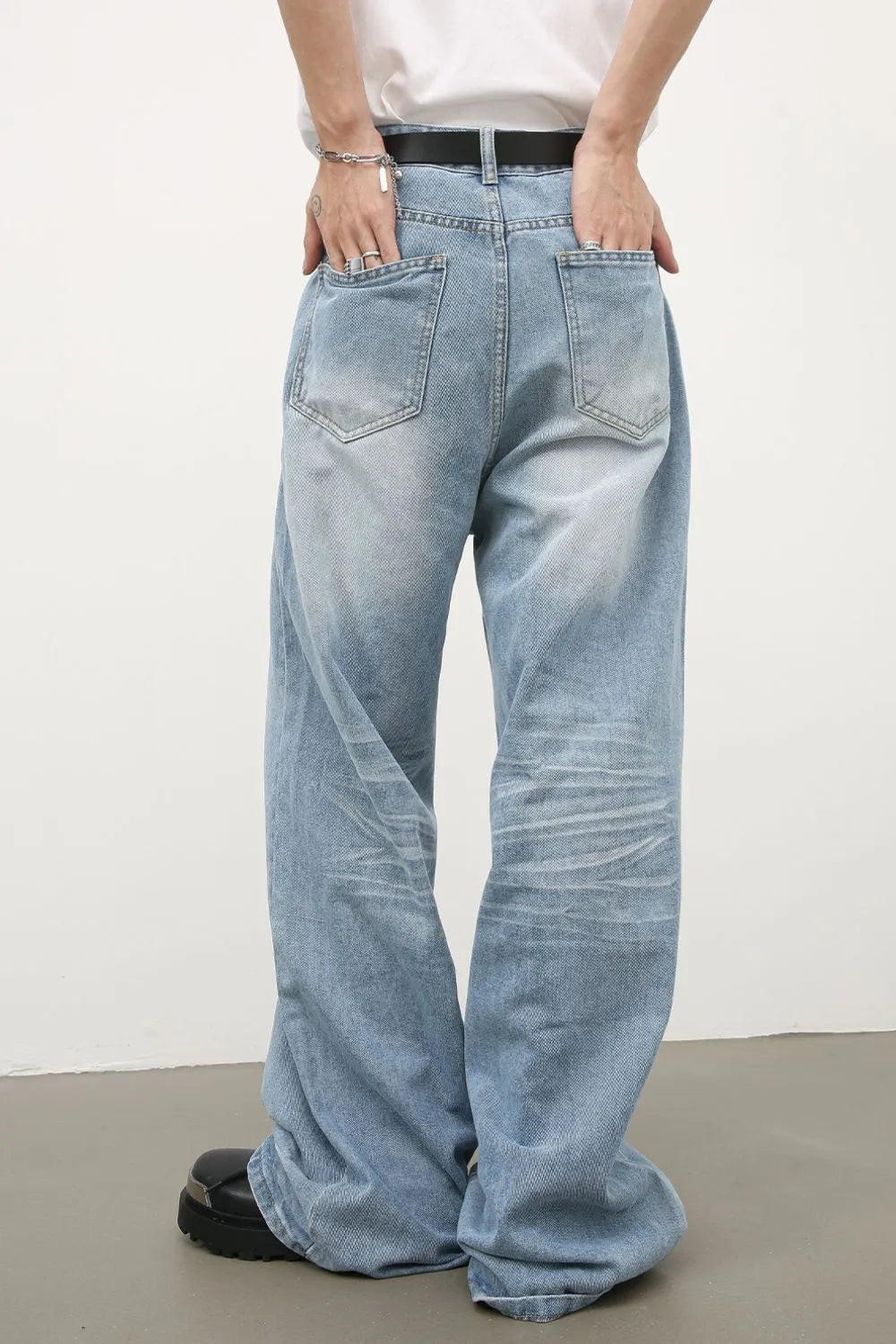Men's Wide Leg Jeans Carauana Store