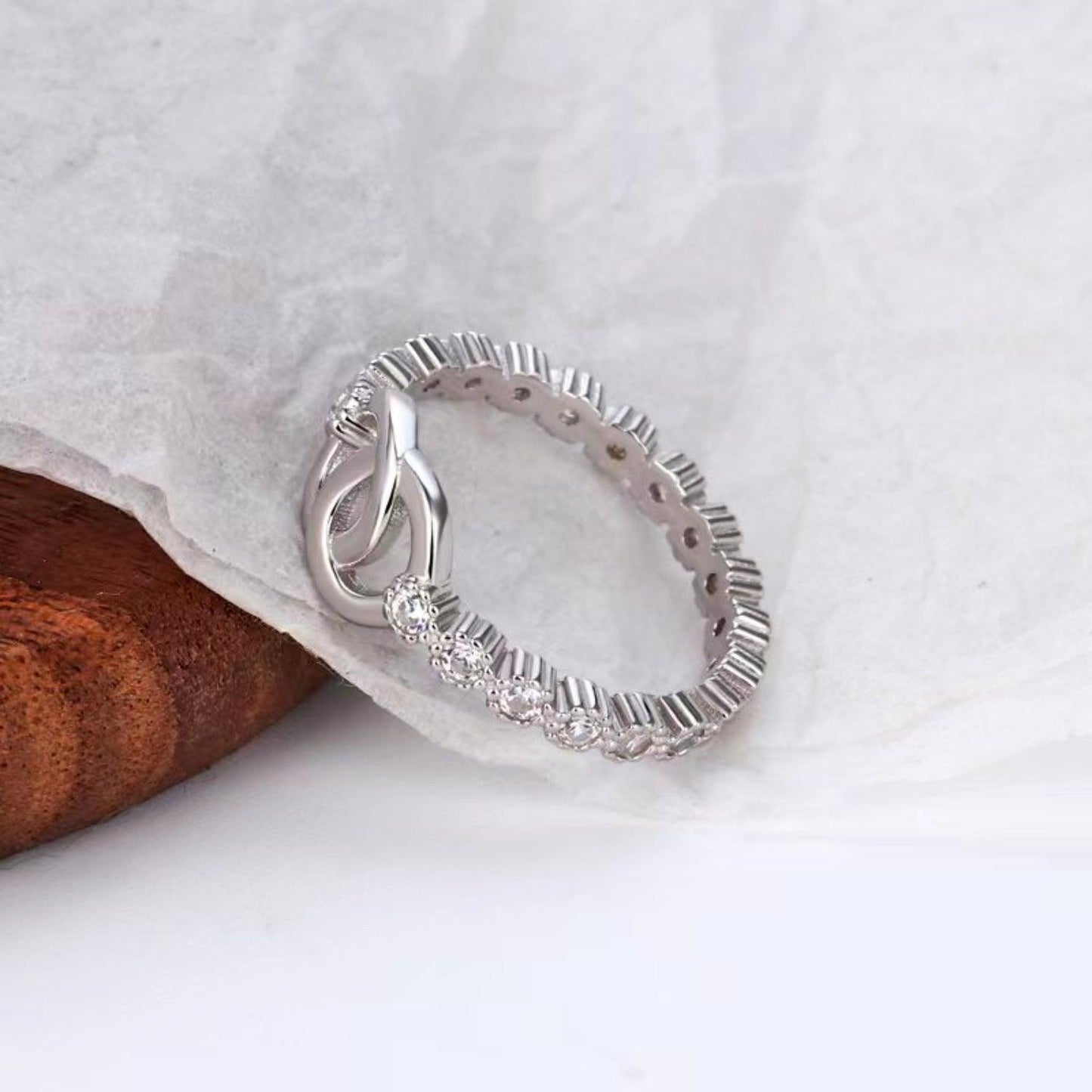 925 Sterling Silver Zircon Ring Carauana Store