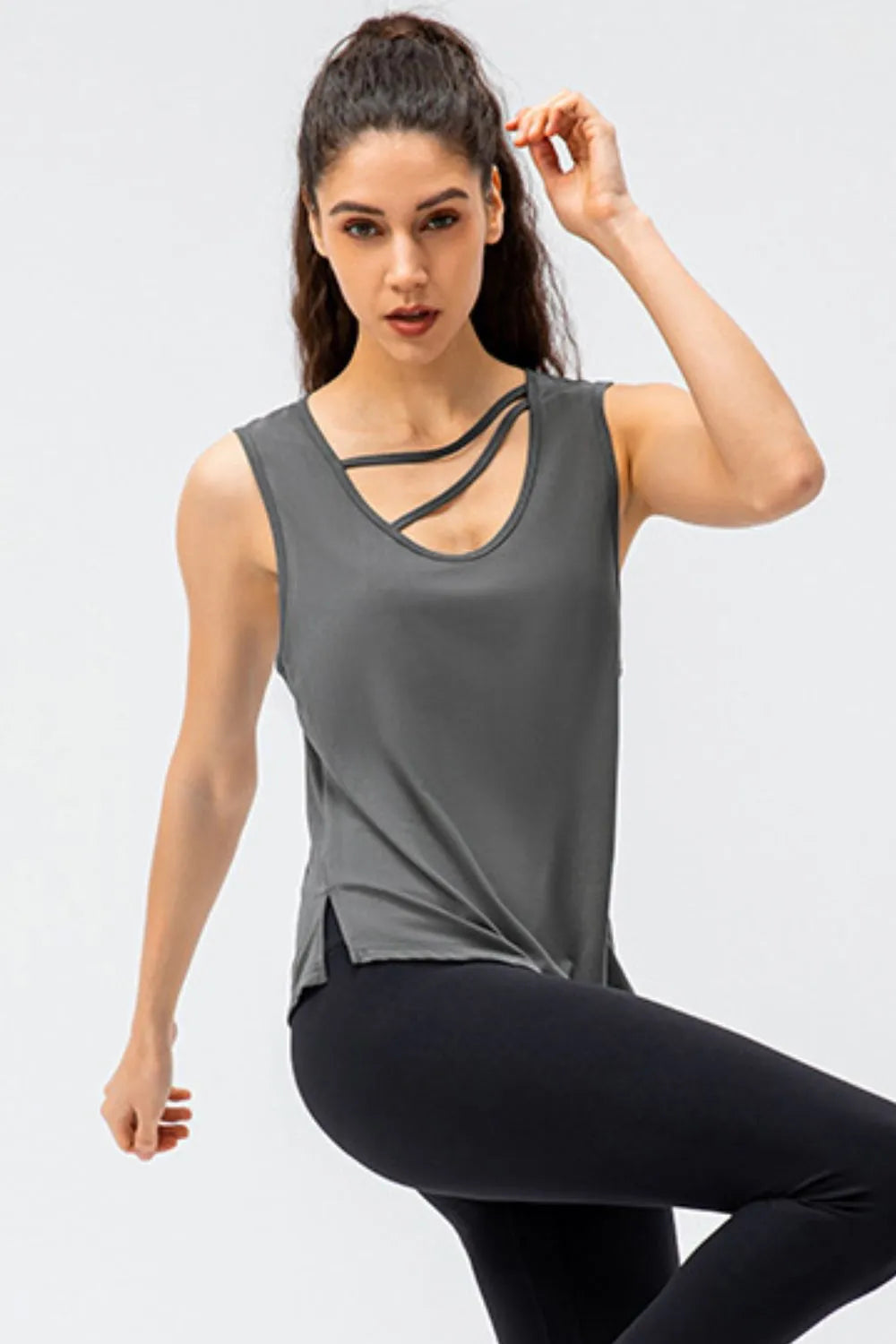 Cutout Reversible Active Tank Carauana Store