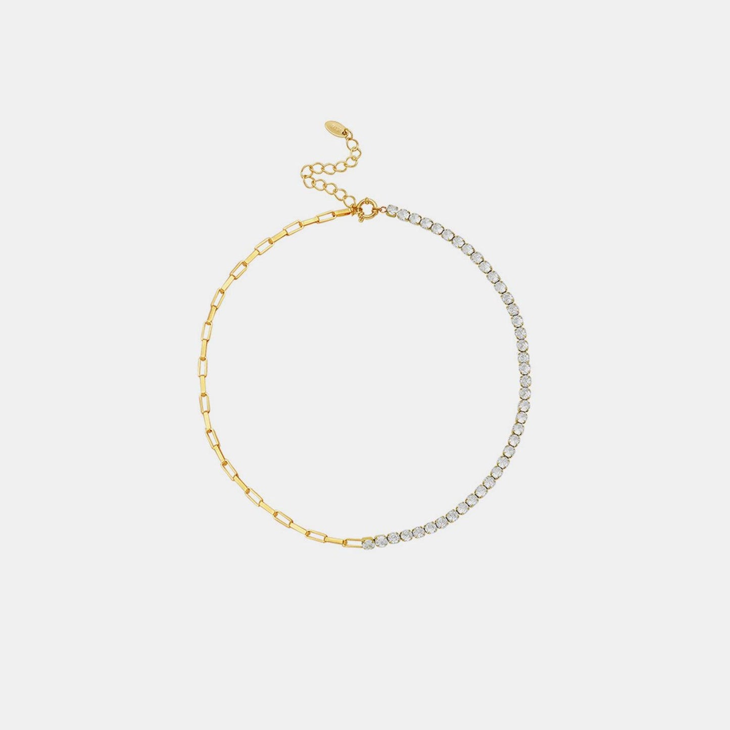 Zircon Titanium Steel Necklace Carauana Store