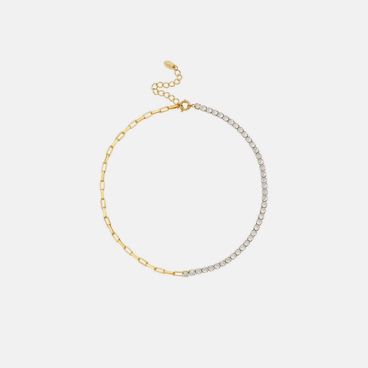 Zircon Titanium Steel Necklace Carauana Store