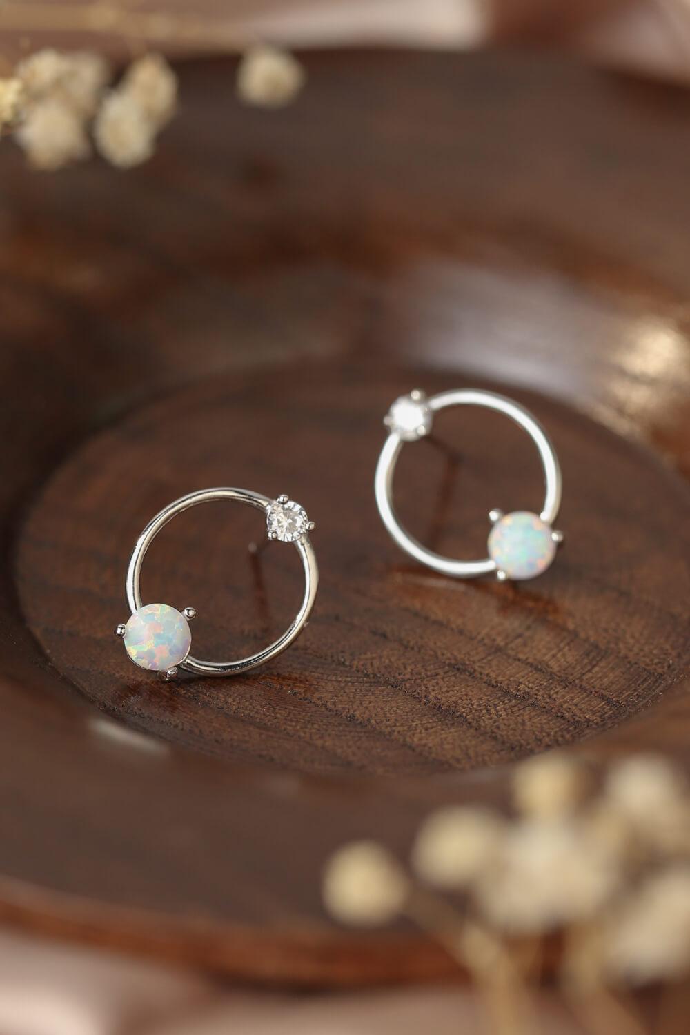 New Beginnings Opal Earrings Carauana Store