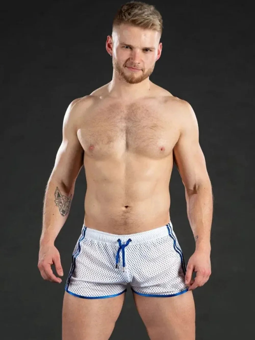 Men's Drawstring Side Striped Active Shorts Carauana Store