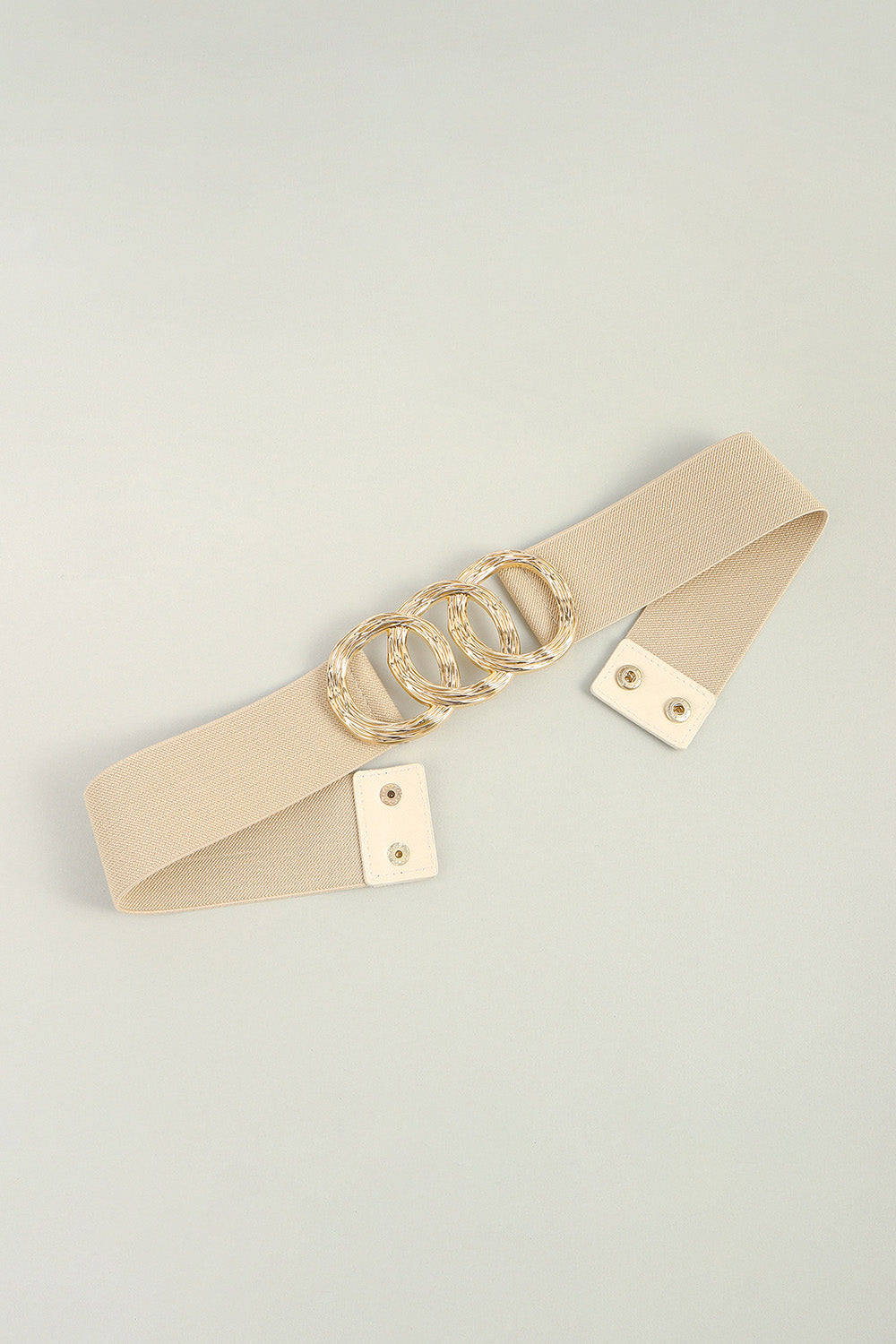 Zinc Alloy Buckle Elastic Wide Belt Carauana Store