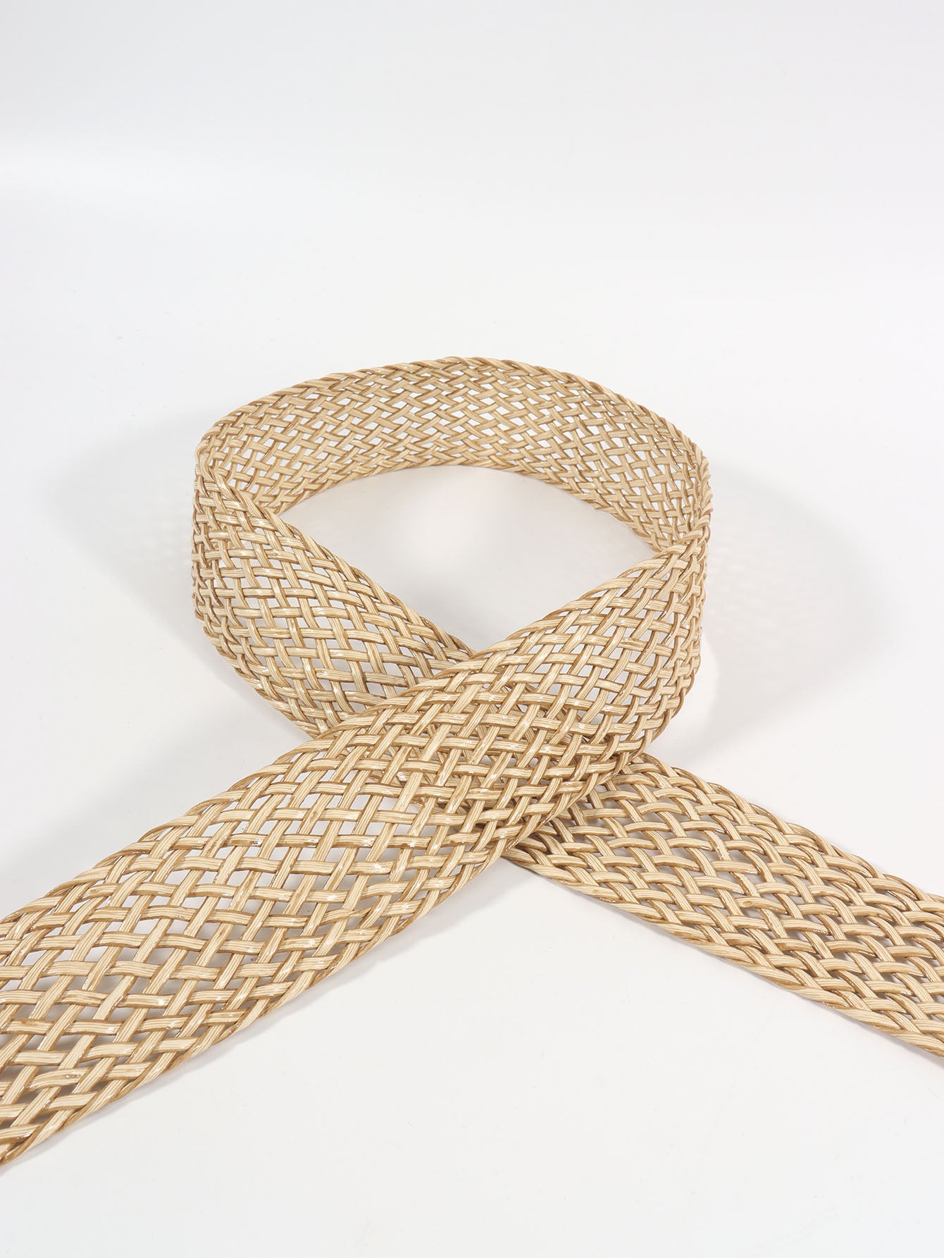 Irregular Buckle Braid Belt Carauana Store