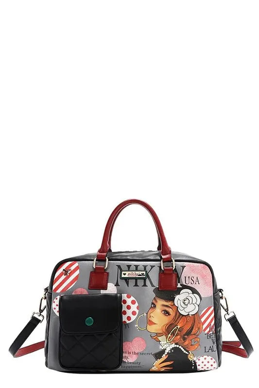 Nicole Lee USA Eco-Leather Boston Bag Carauana Store