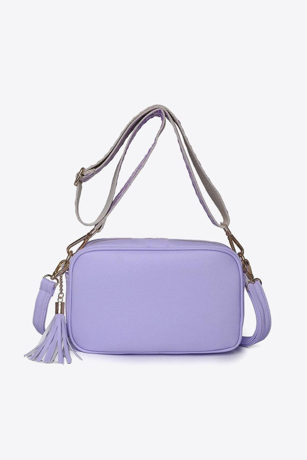 PU Leather Tassel Crossbody Bag Carauana Store