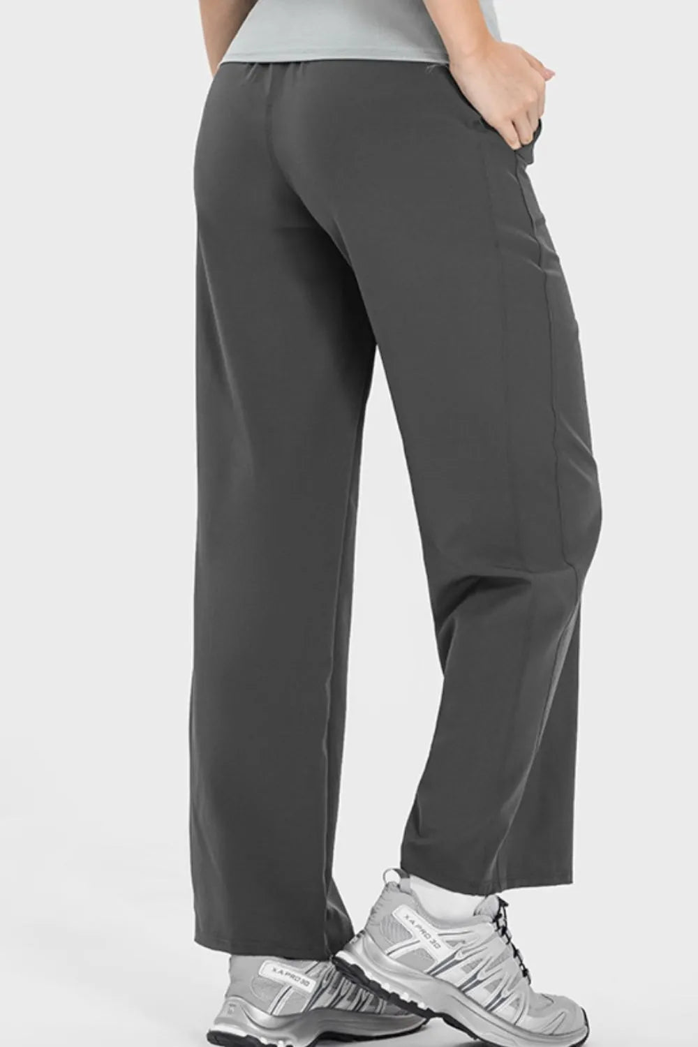 Millennia Drawstring Pocketed Active Pants Carauana Store