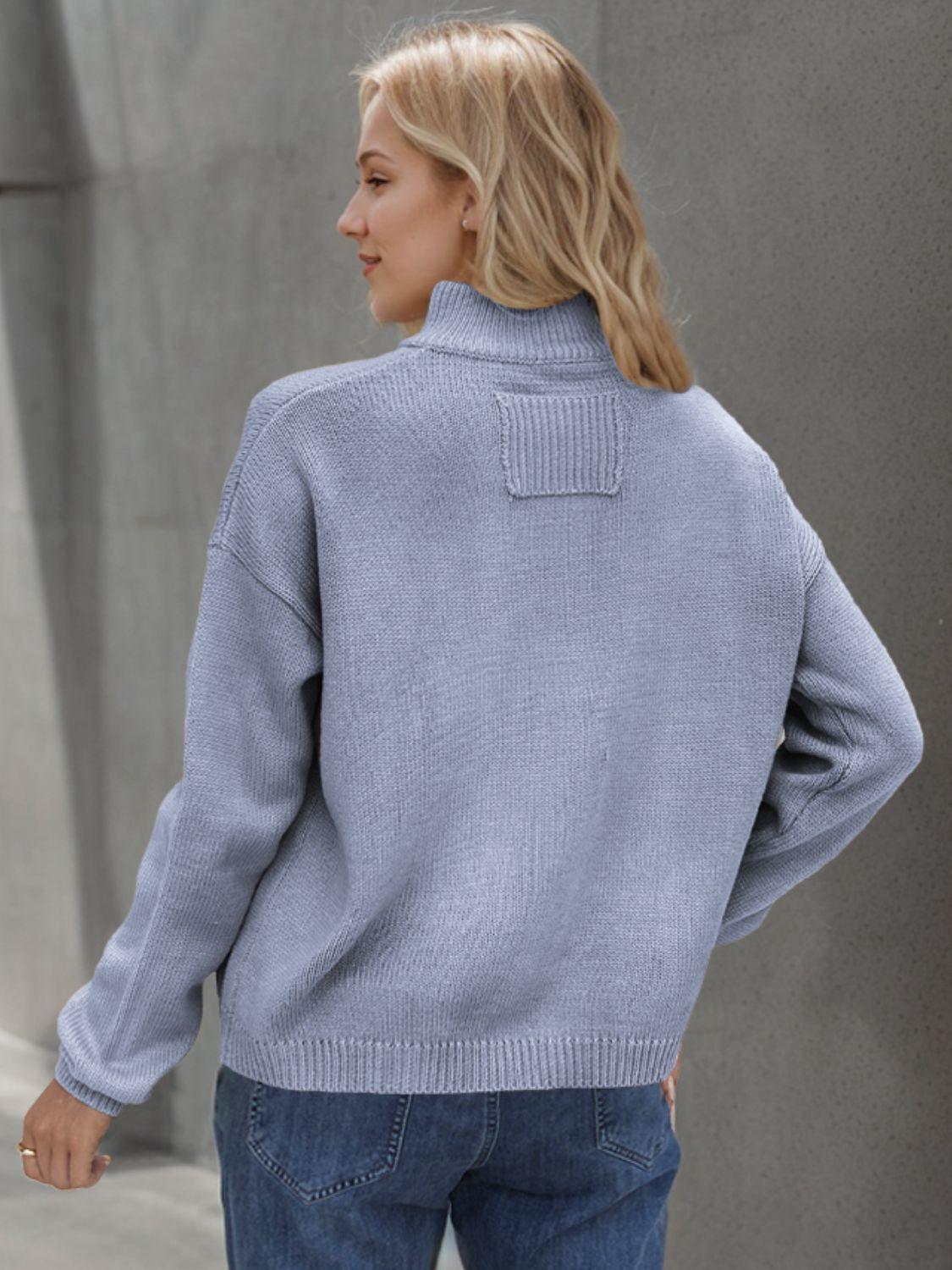 Button Up Long Sleeve Cardigan Carauana Store