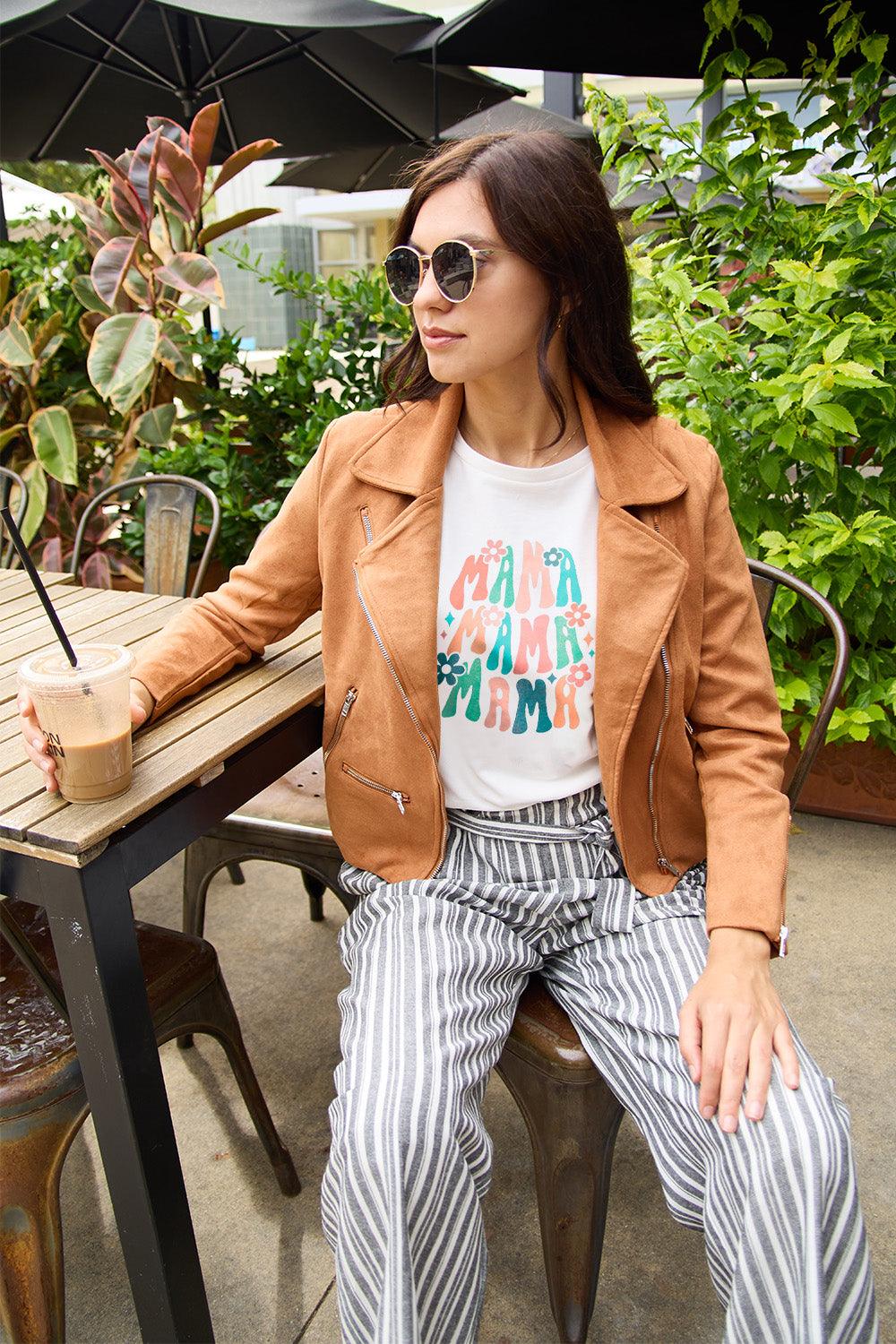 Simply Love Full Size MAMA Round Neck T-Shirt Carauana Store