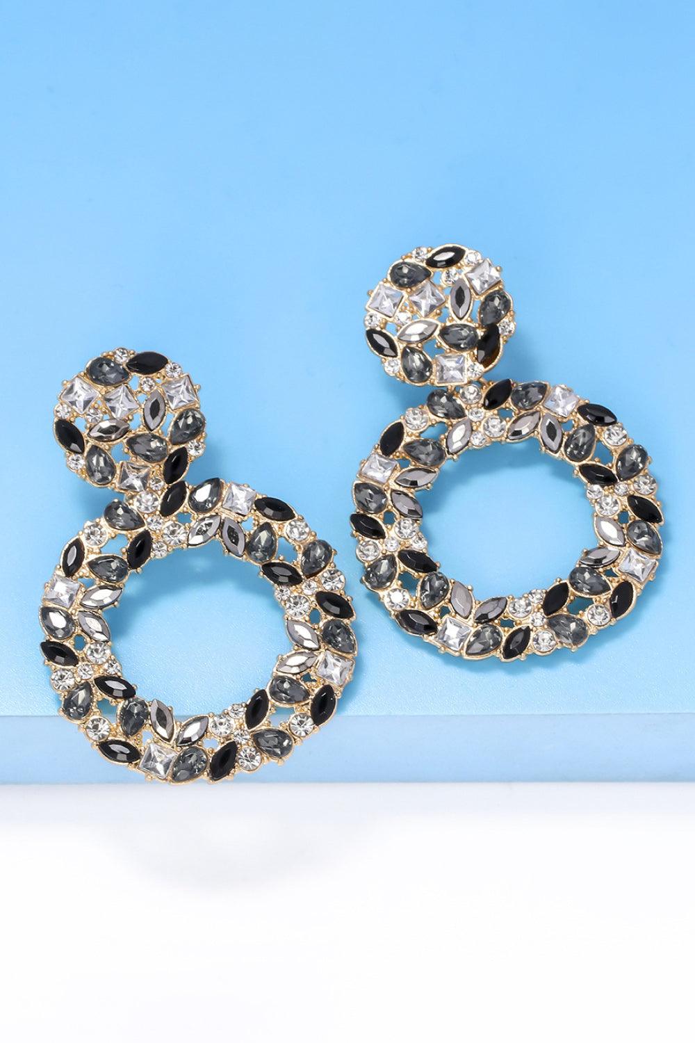 Round Shape Acrylic Dangle Earrings Carauana Store