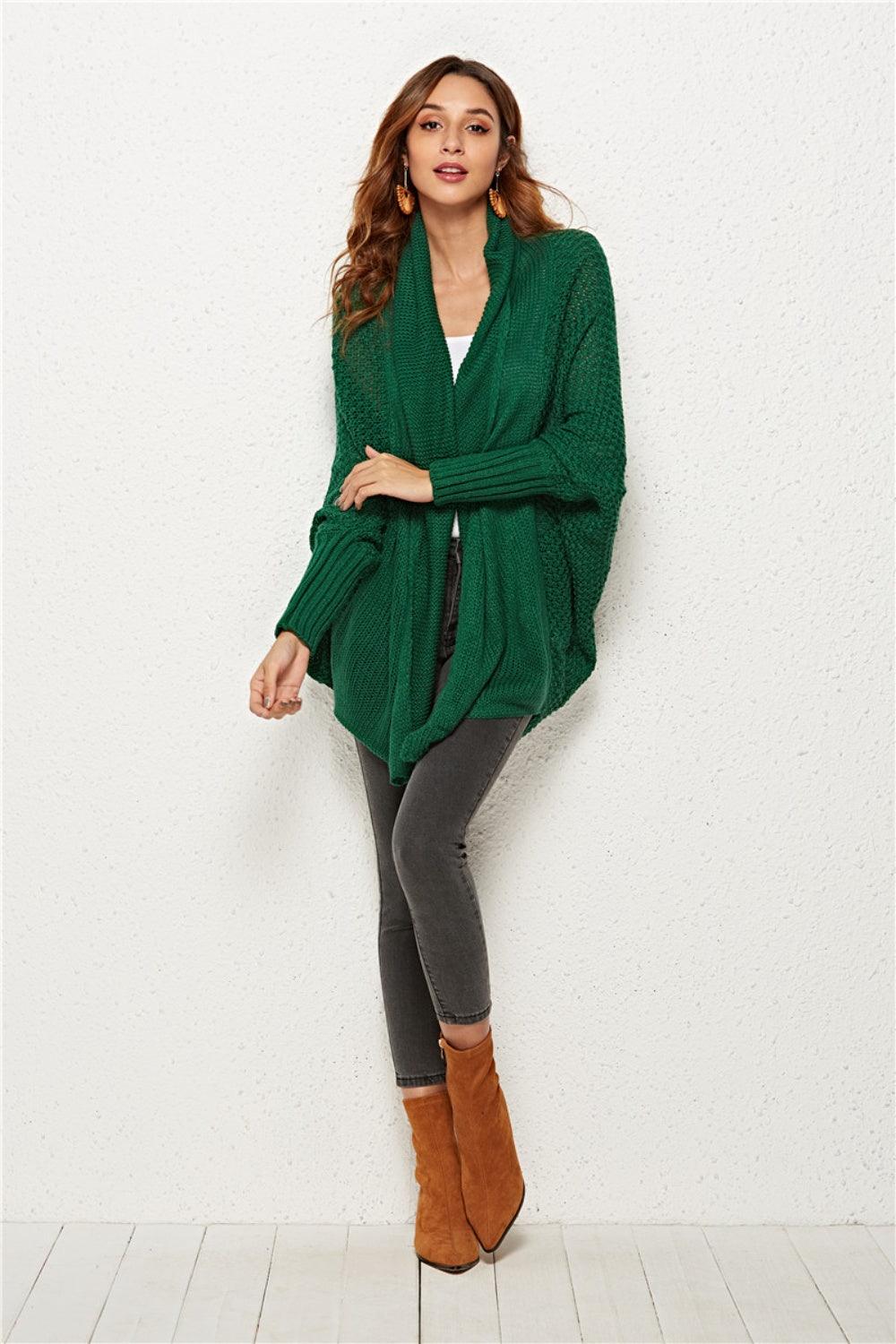 Angel Wings Open Front Batwing Sleeve Cardigan Carauana Store