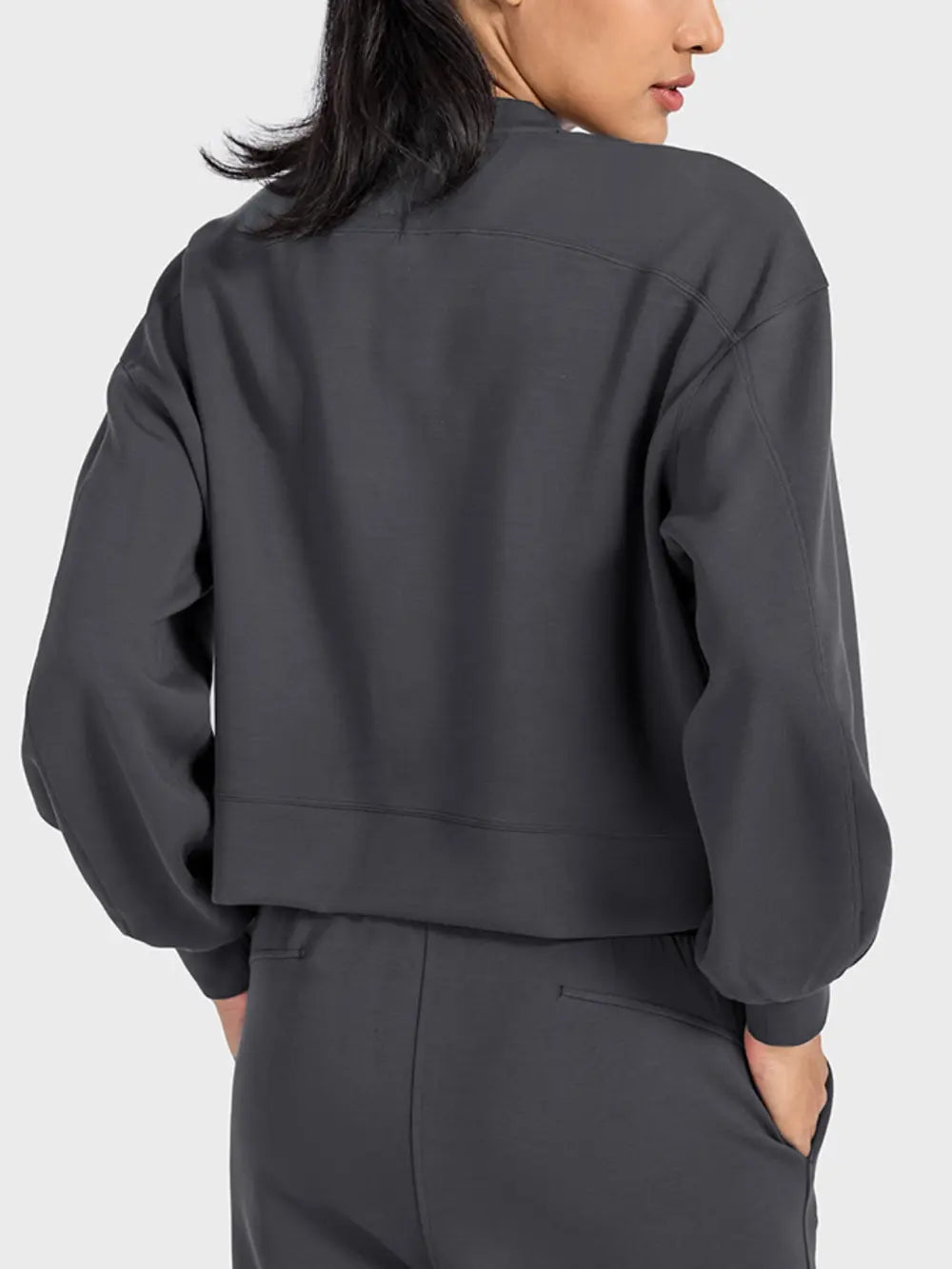 Millennia Round Neck Drop Shoulder Sports Top Carauana Store