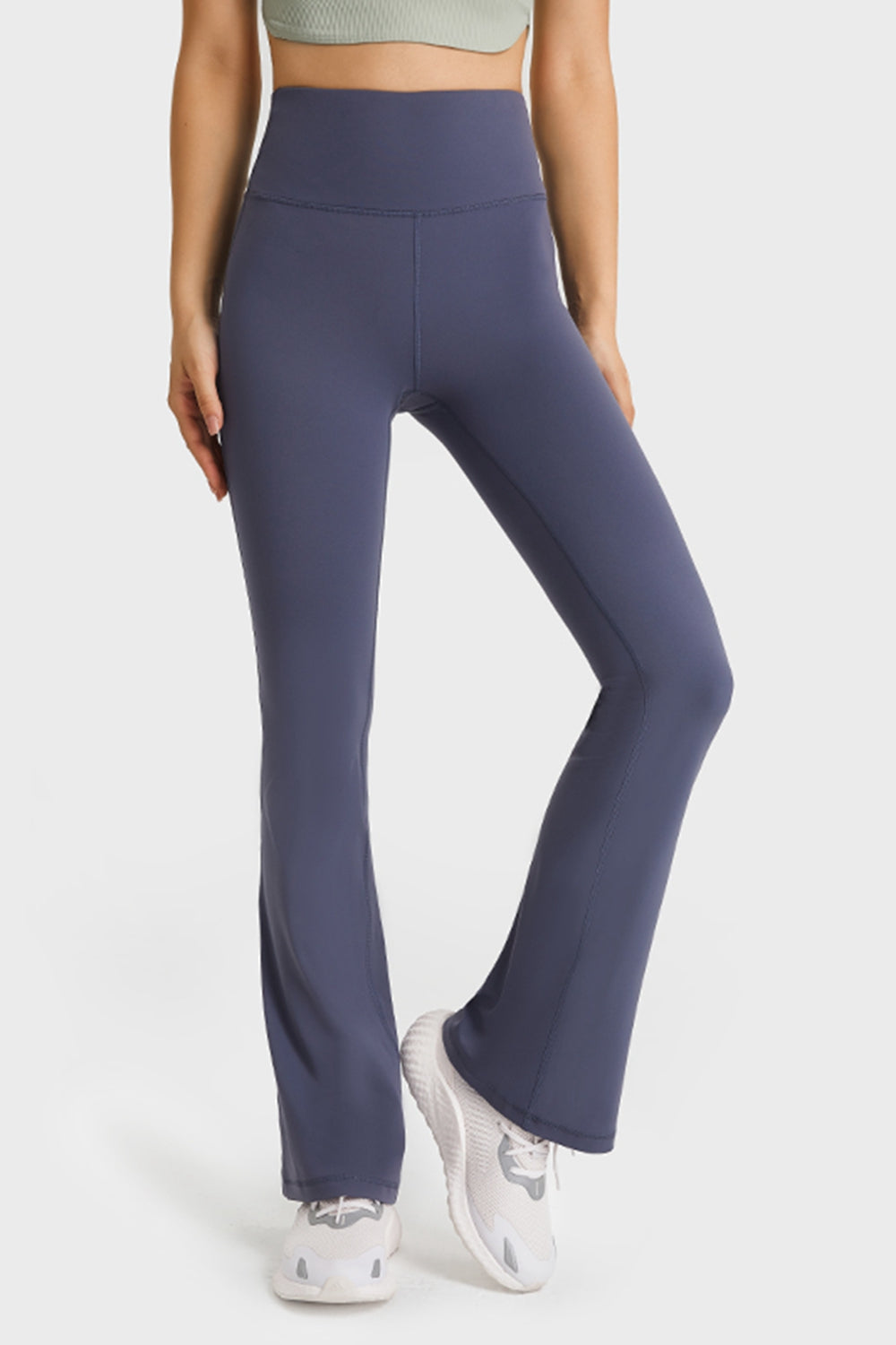Millennia Elastic Waist Flare Yoga Pants Carauana Store