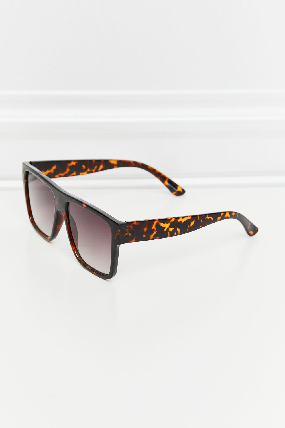 Tortoiseshell Square Full Rim Sunglasses Carauana Store