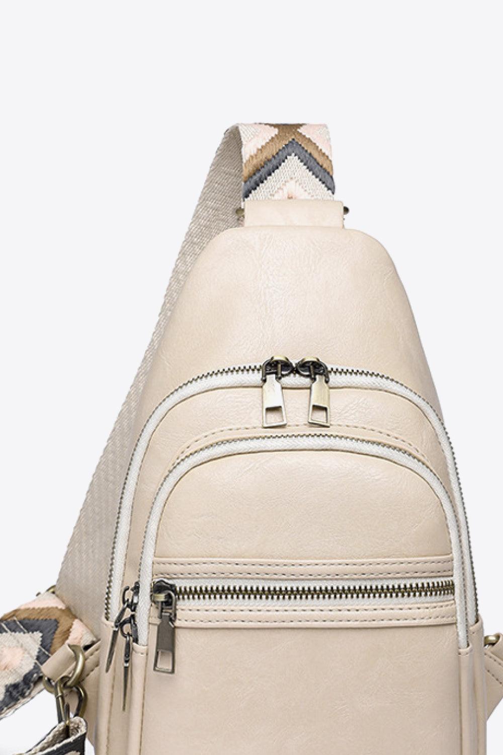 Adored It's Your Time PU Leather Sling Bag Carauana Store