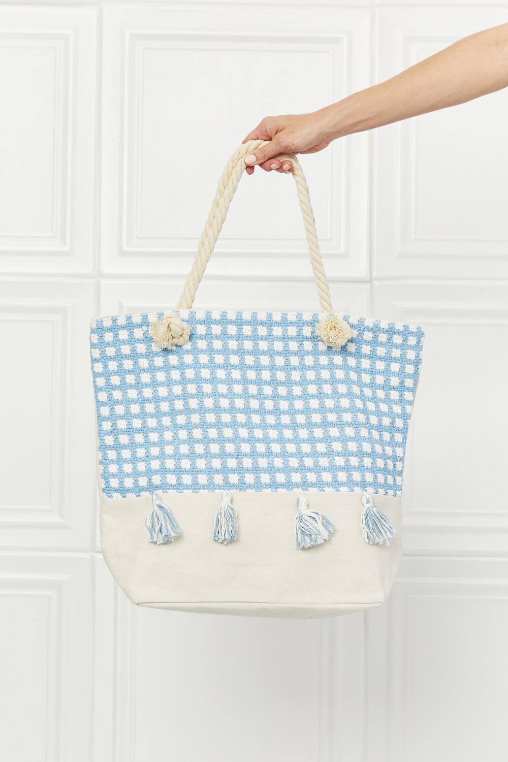 Justin Taylor Picnic Date Tassel Tote Bag Carauana Store