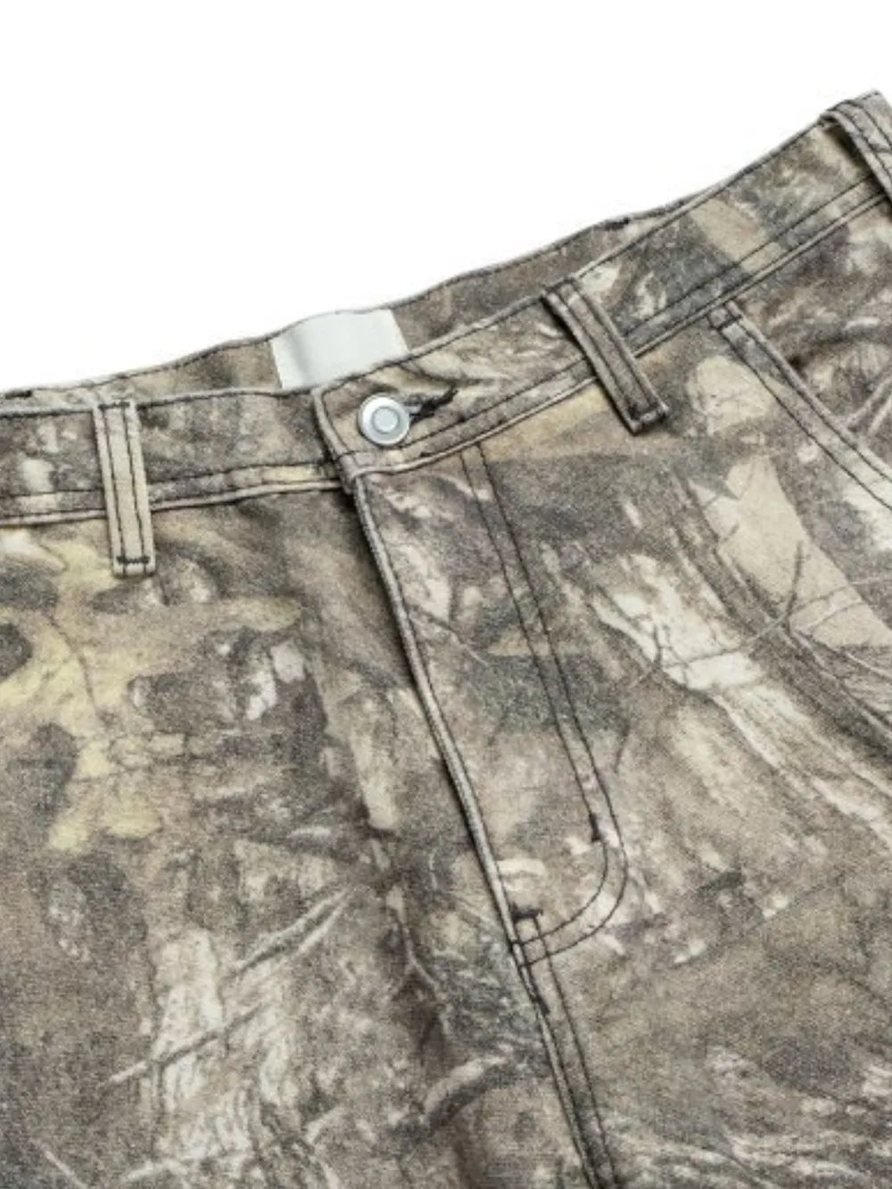 Men's Twig Camouflage Distressed Jeans Carauana Store