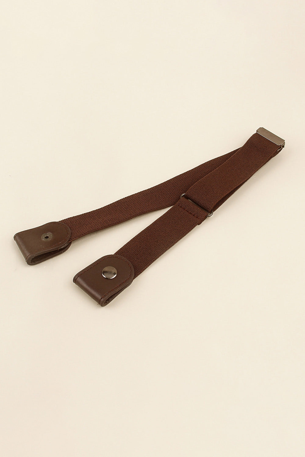 PU Elastic Snap Closure Belt Carauana Store
