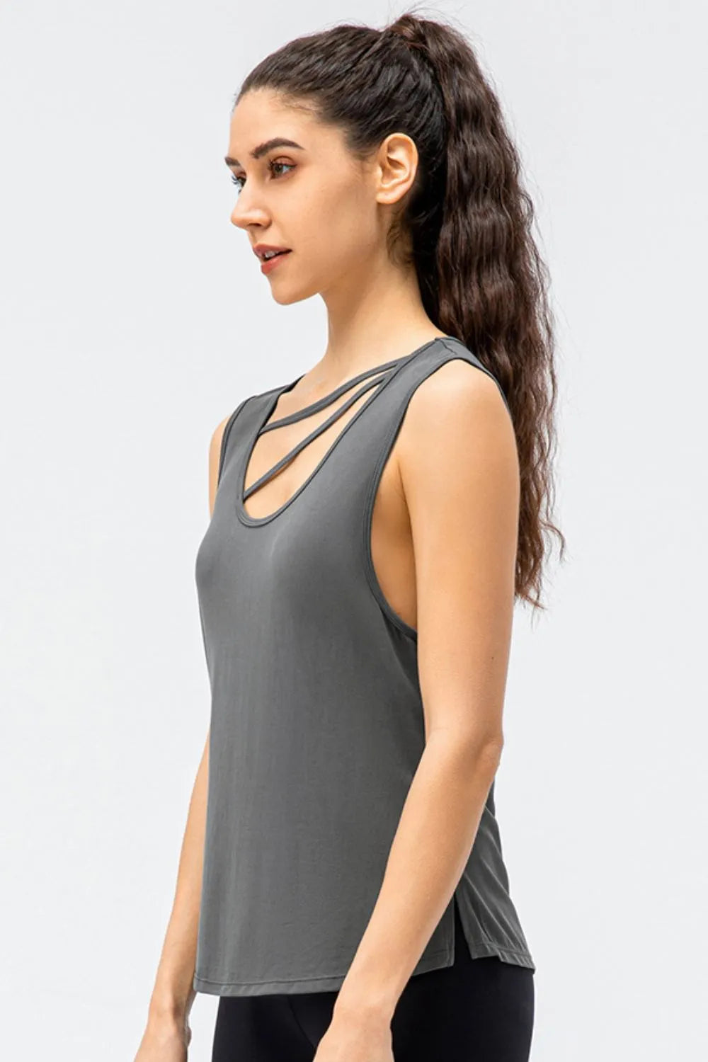 Cutout Reversible Active Tank Carauana Store