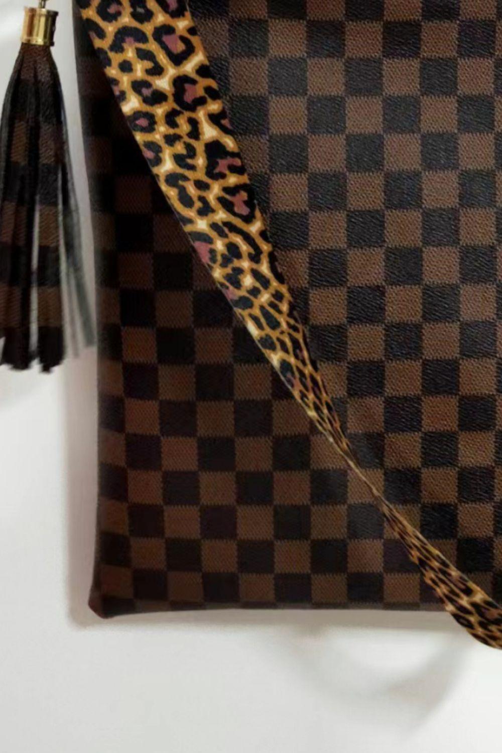 Adored PU Leather Shoulder Bag with Tassel Carauana Store